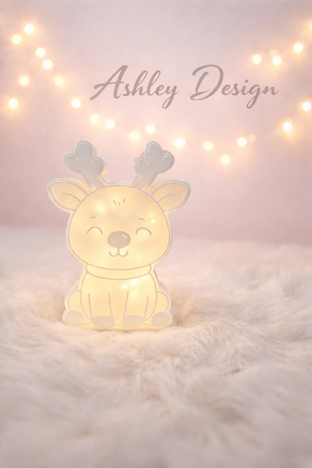 🦌✨ Beleuchteter 3D-Elch – stimmungsvolle Winter- & Weihnachtsdeko ✨🦌