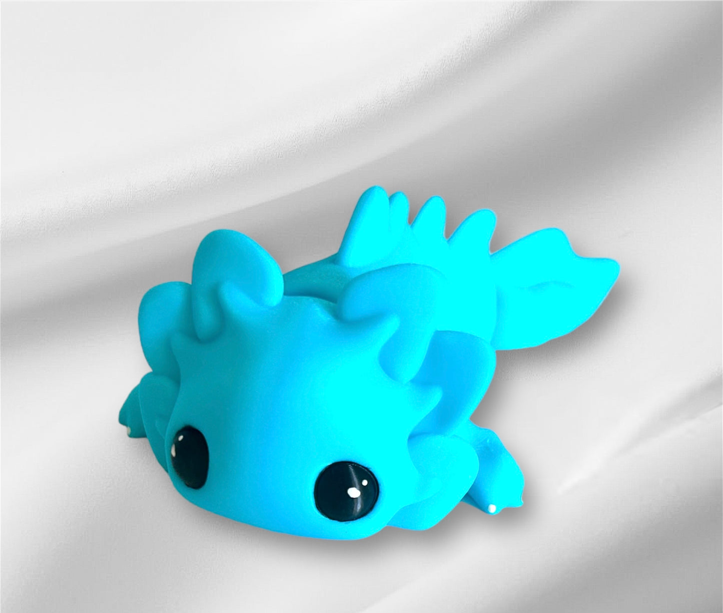 🦎 Dein Axolotl – 3D-gedruckt & super süß! ✨