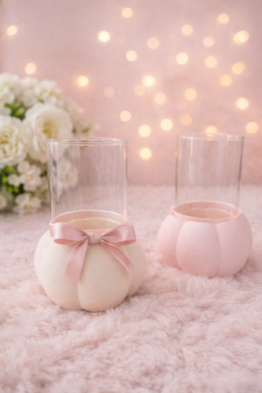 🎃 3D-gedruckter Kürbis-Halter für Deko-Gläser – perfekte Herbst- & Halloween-Deko! 🍂