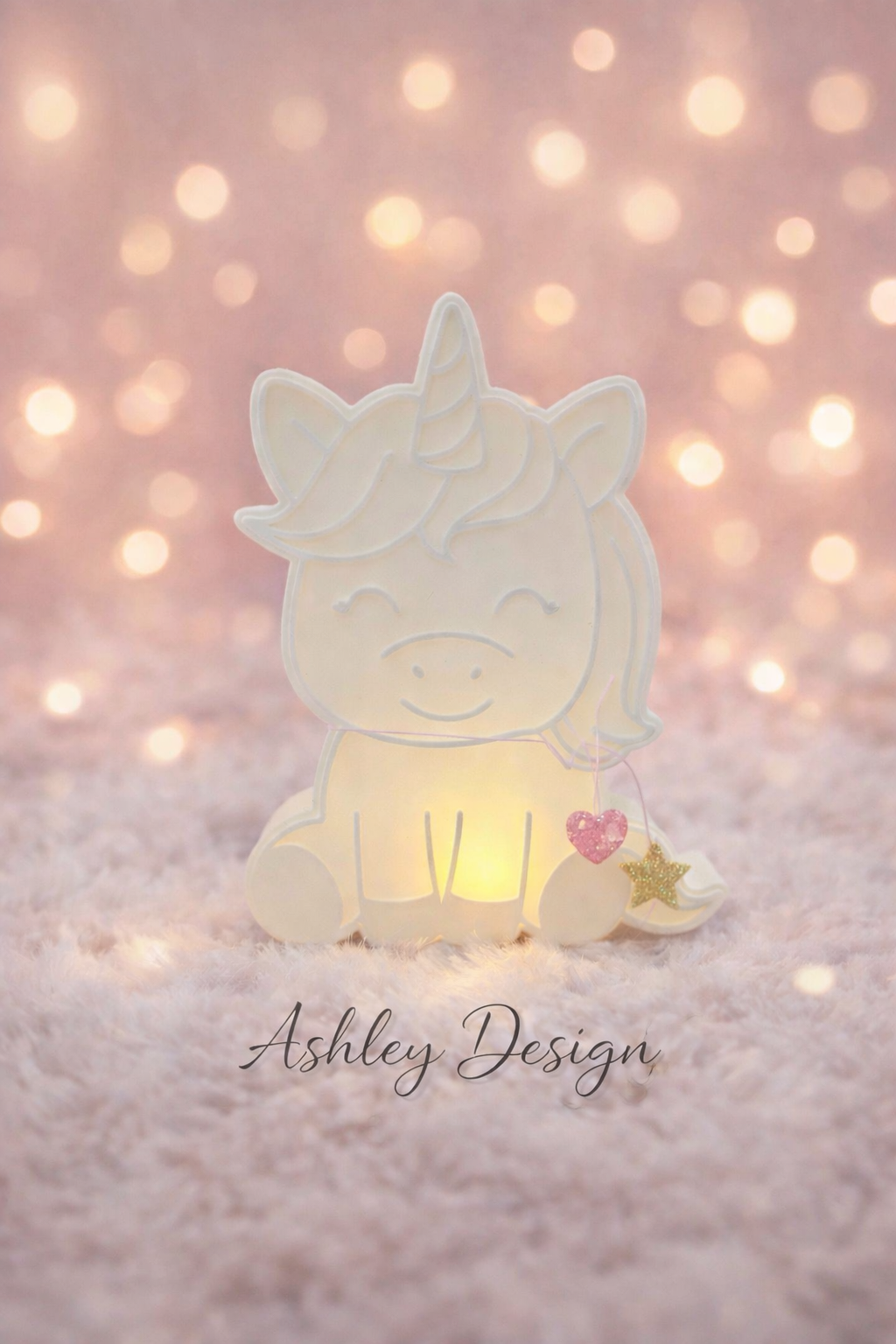 🦄✨ Beleuchtbares 3D-Einhorn – Magische Deko für Groß & Klein! ✨🦄