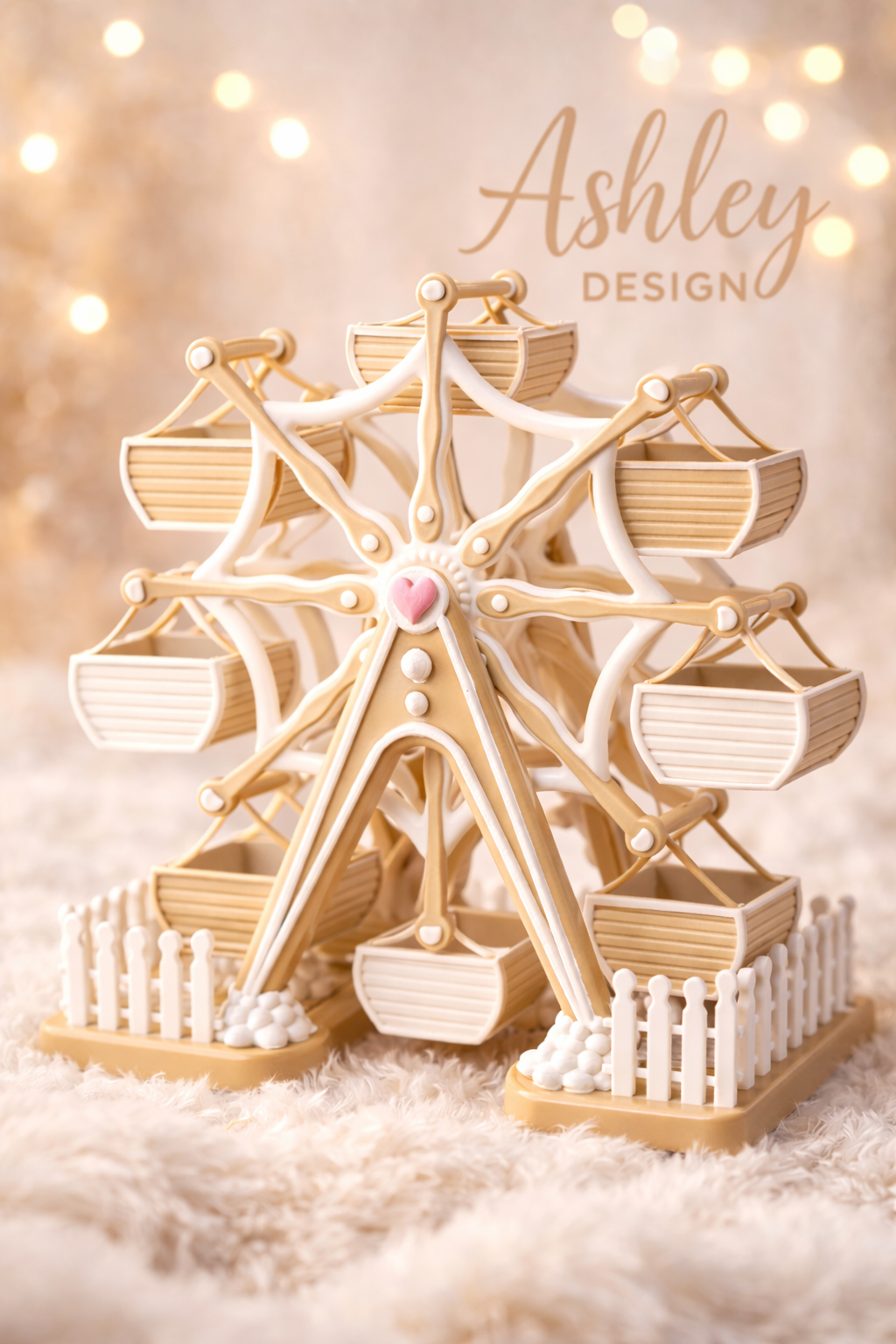 3D-gedrucktes Riesenrad – detailverliebt dekorativ & ein echter Blickfang für Kinderzimmer Geburtstage & Jahrmarkt-Fans