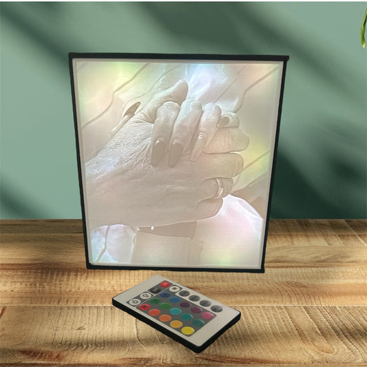 🌟 Deine ganz persönliche Lichtoase – 3D-gedruckte Lampe mit LED 🌟