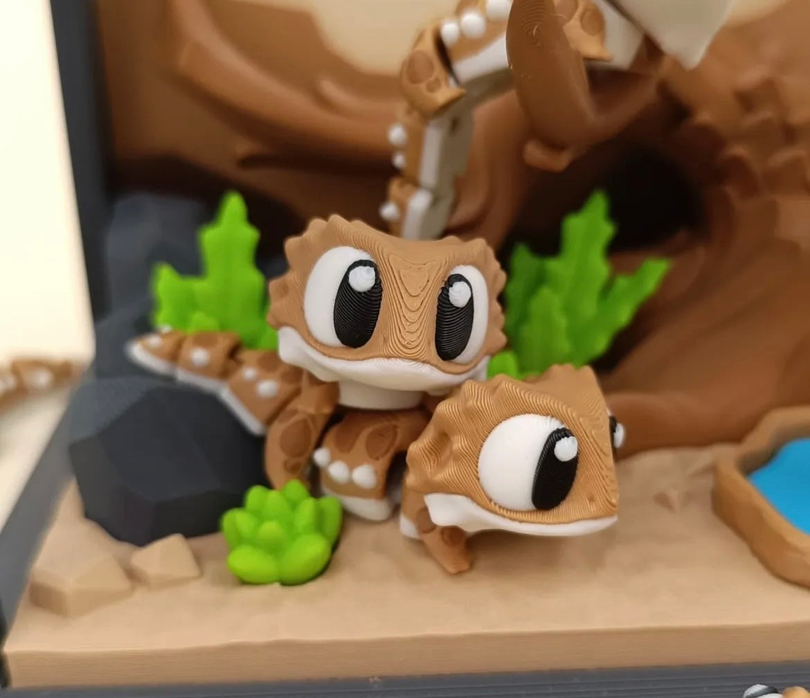 🦎 3D-Terrarium mit Geckos – Spiel & Spaß für Groß und Klein! 🌿