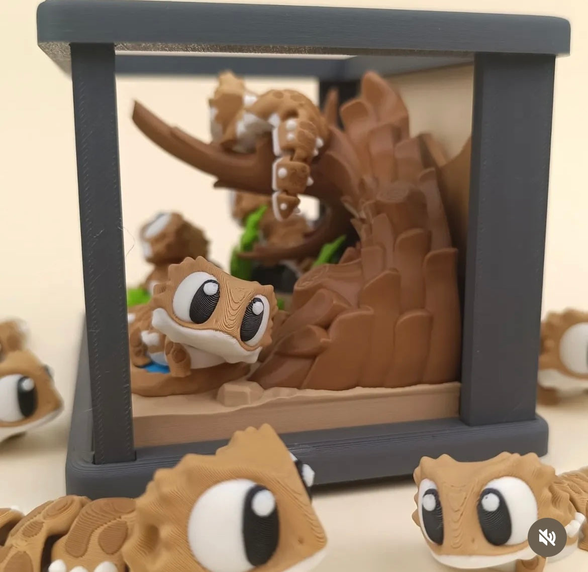 🦎 3D-Terrarium mit Geckos – Spiel & Spaß für Groß und Klein! 🌿