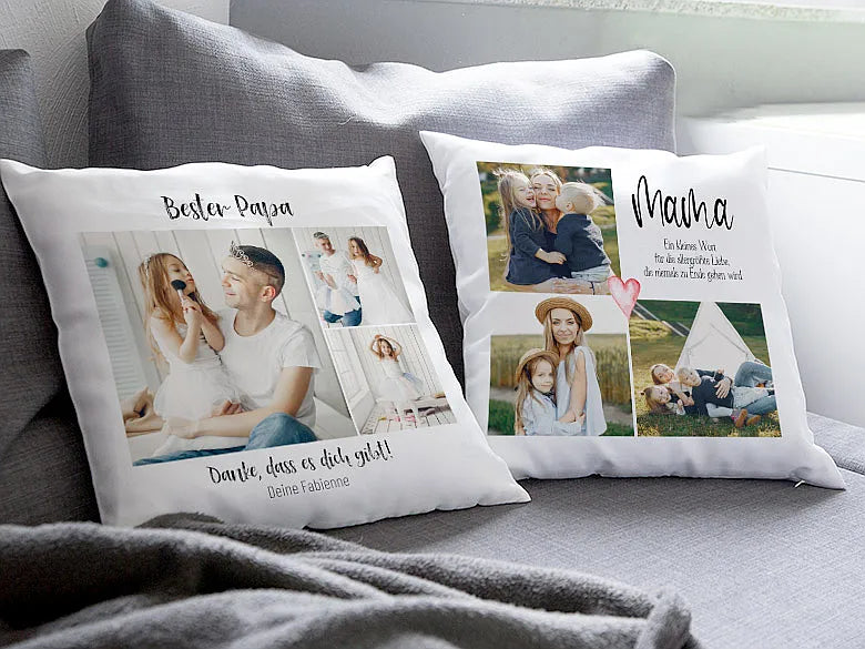 Personaliserte kissen für jeden anlass...